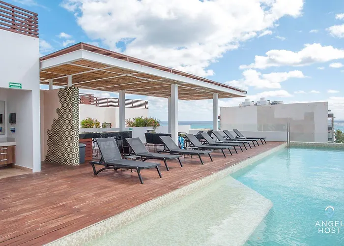 Oceanview Roof Pool I Fast Wifi I Smarttv Nr Playa del Carmen